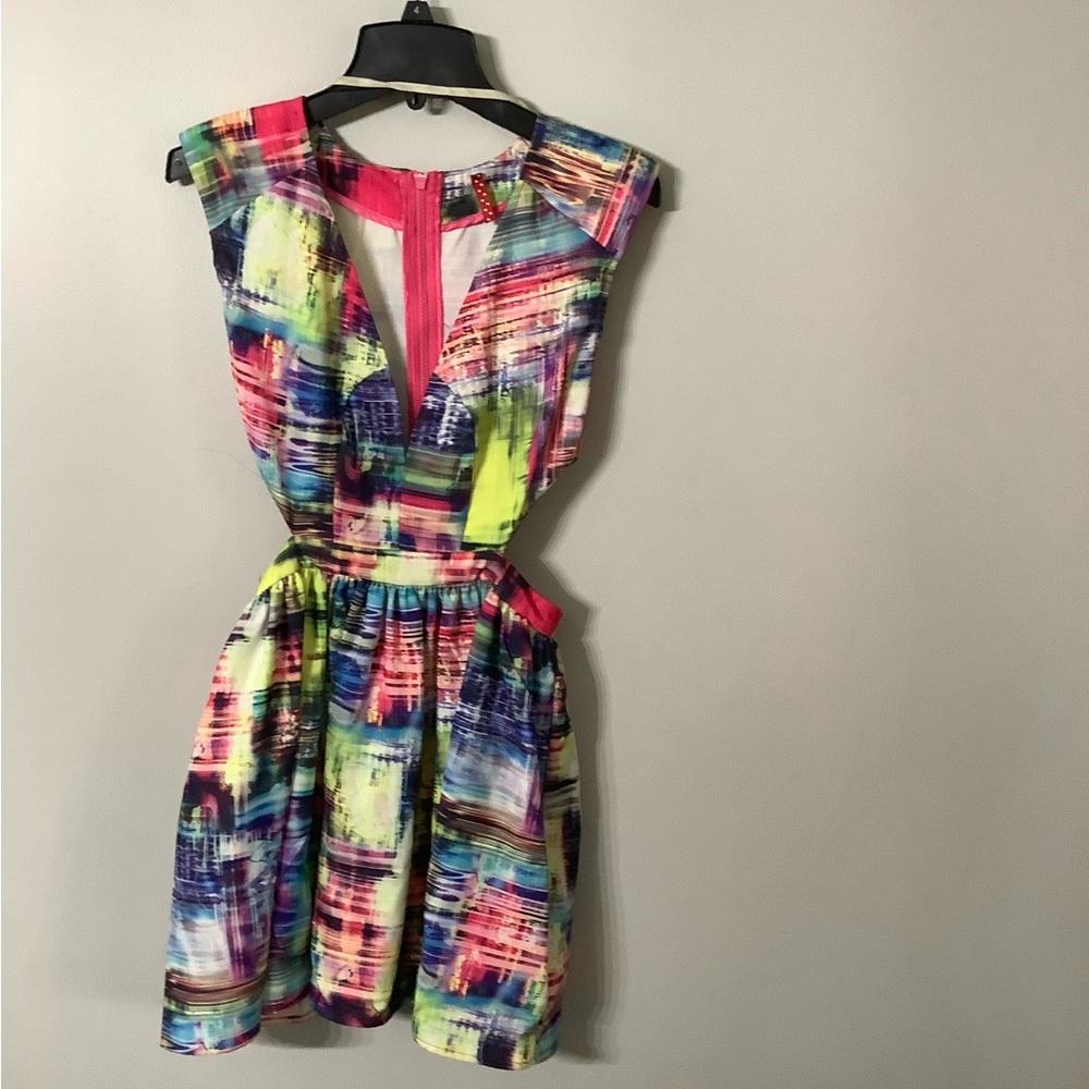 Structured mini dress